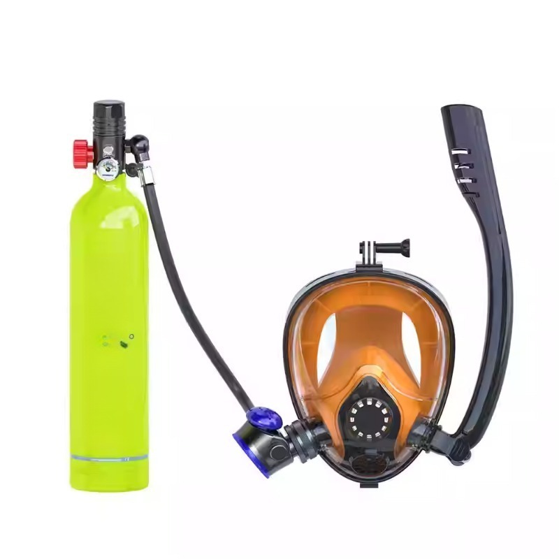 Snorkel Set - Set Completo per Immersioni: Maschera, Snorkel,