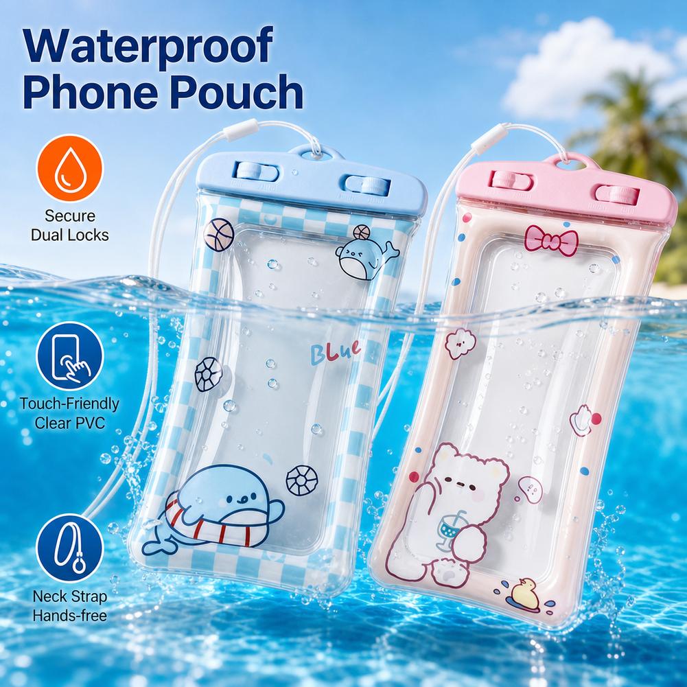 Dry Bag Waterproof - Custodia Impermeabile per Telefono a Forma